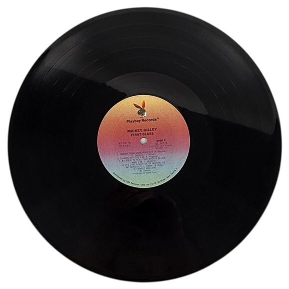 Mickey Gilley First Class Vinyl LP Record Album Country Music 1977 Playboy Test - Picture 5 of 6